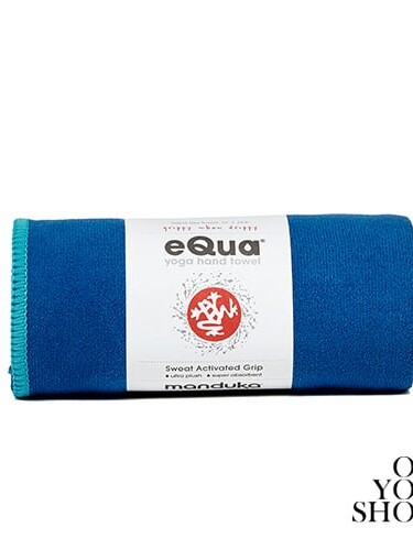 eQua Hand Towel Pacific Blue Manduka